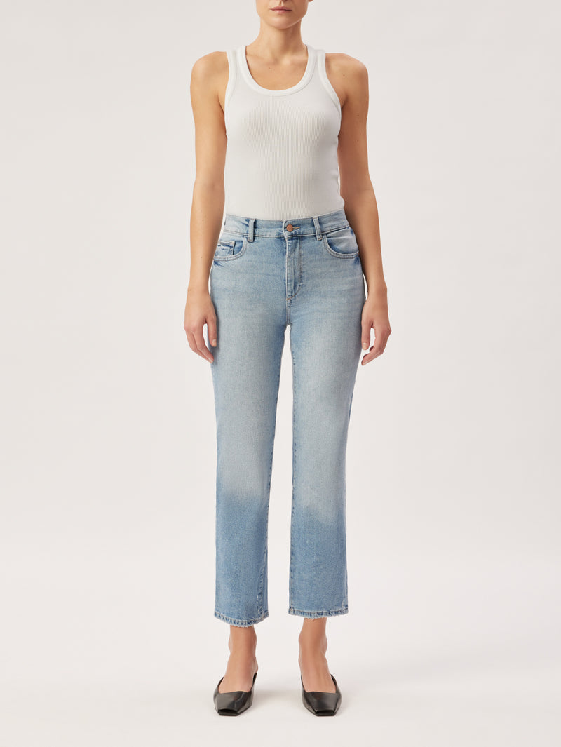 Patti Straight High Rise Vintage | Milk