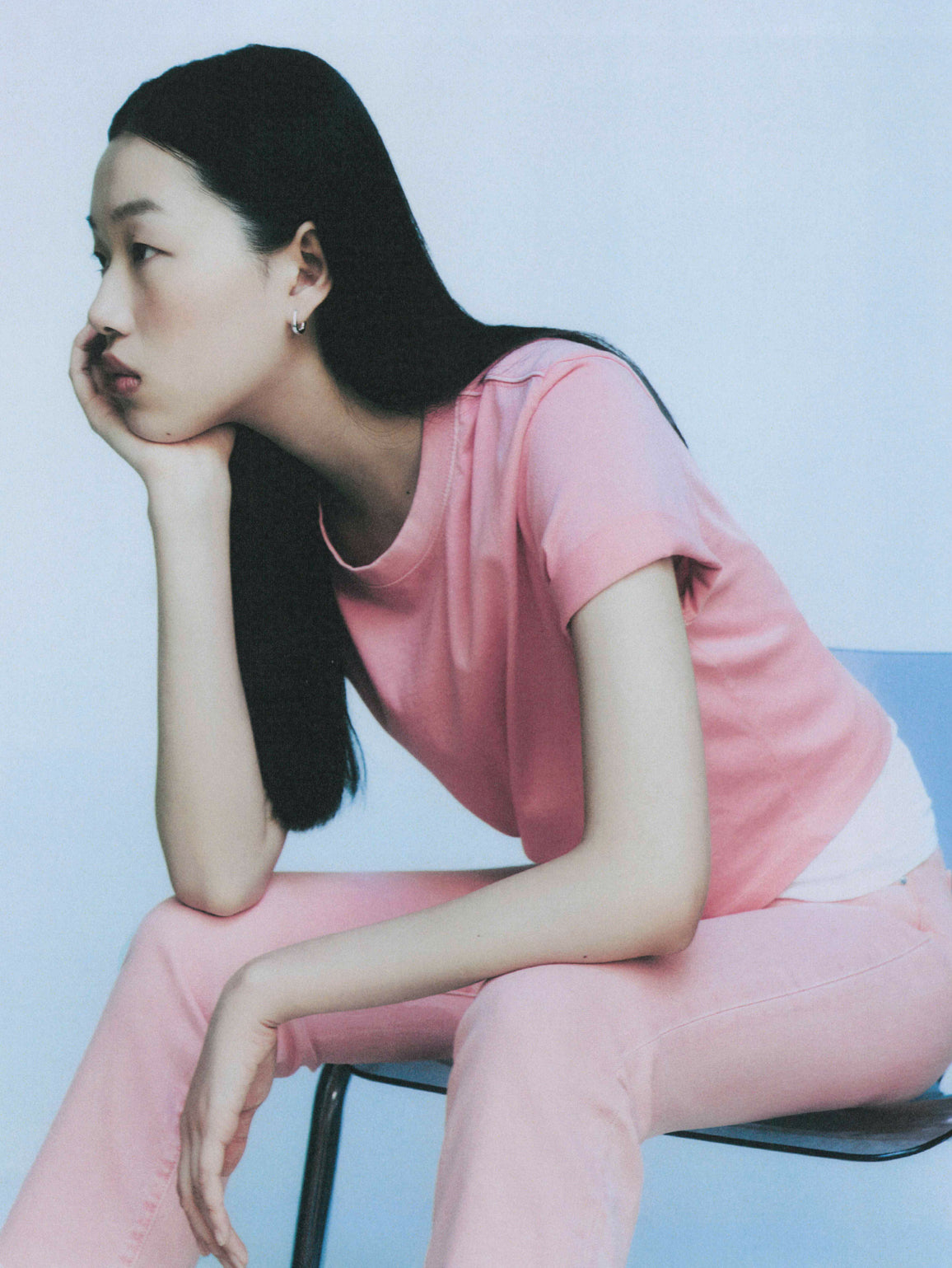 Essential Tee  | Flamingo