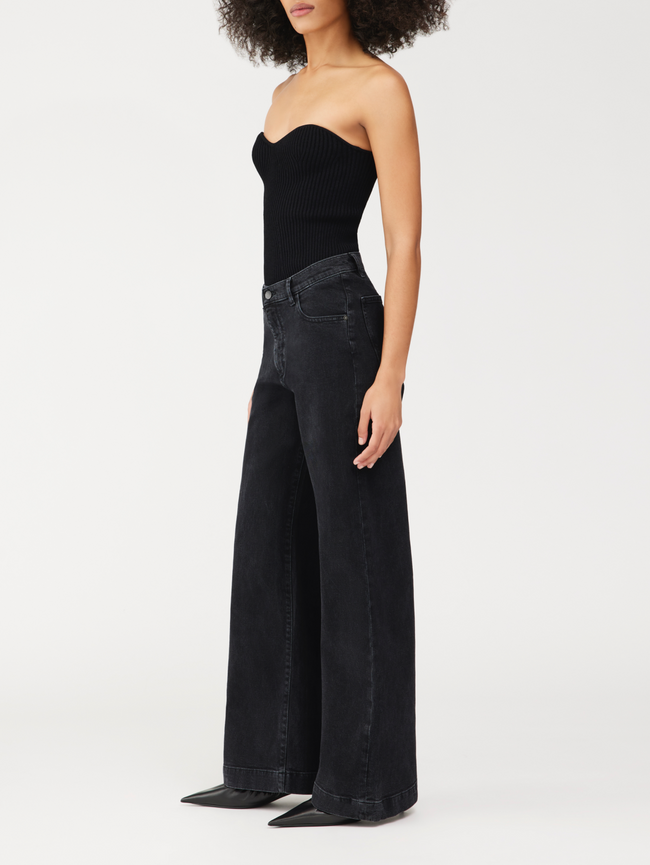 Zoie Wide Leg Relaxed Vintage | Nightshade