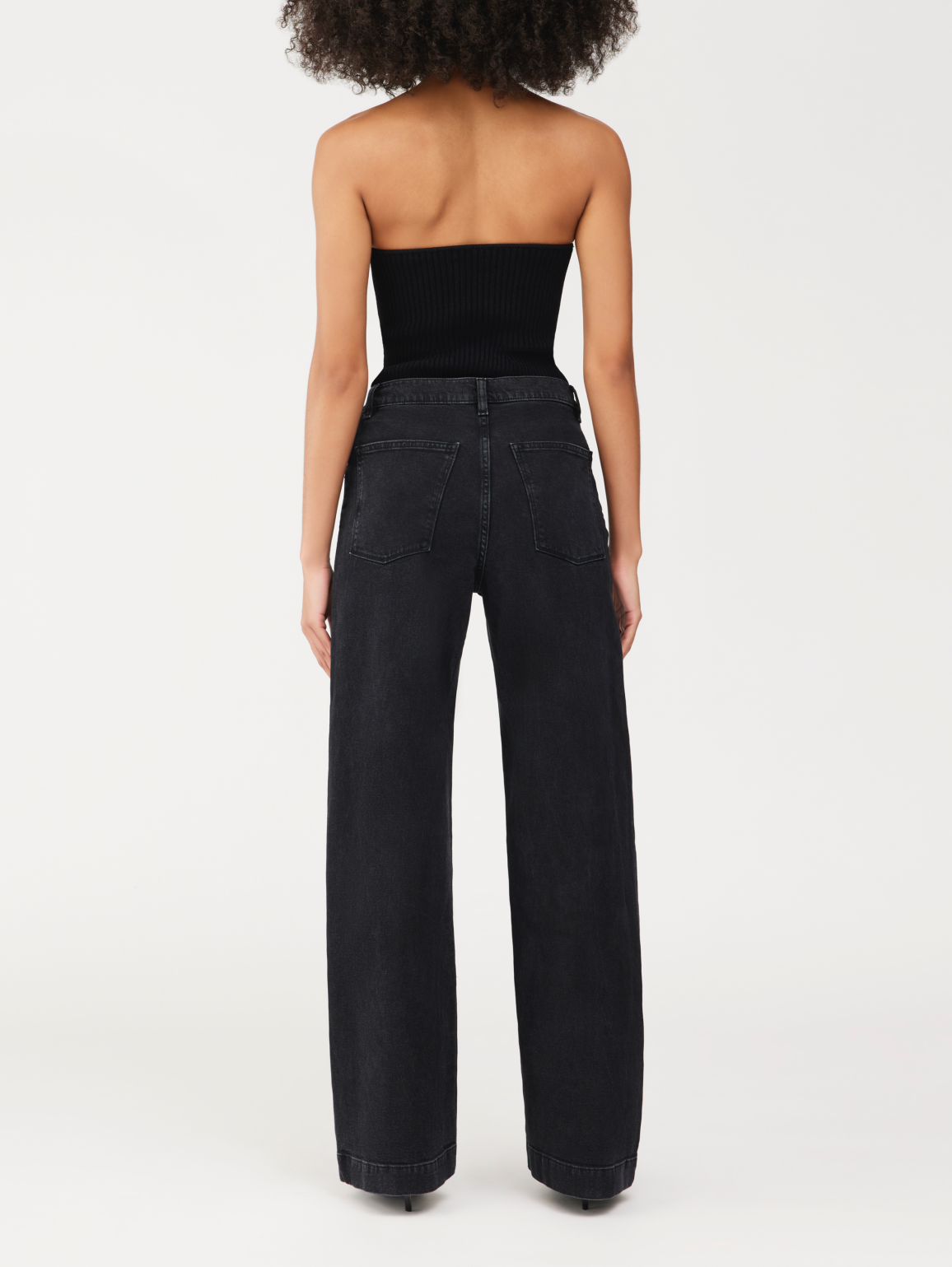Zoie Wide Leg Relaxed Vintage Jeans | Nightshade